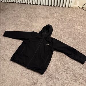 The North Face Men’s  Black Hooded Jacket (XXL)